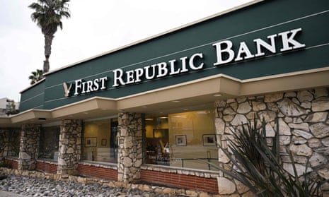 A First Republic Bank branch in Santa Monica, California.
