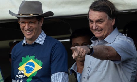 Ricardo Salles and Jair Bolsonaro