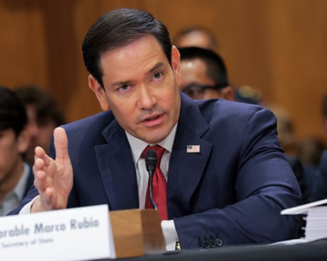 Middle East crisis: Rubio says opening the strait of Hormuz is first condition in talks with Iran – as it happened