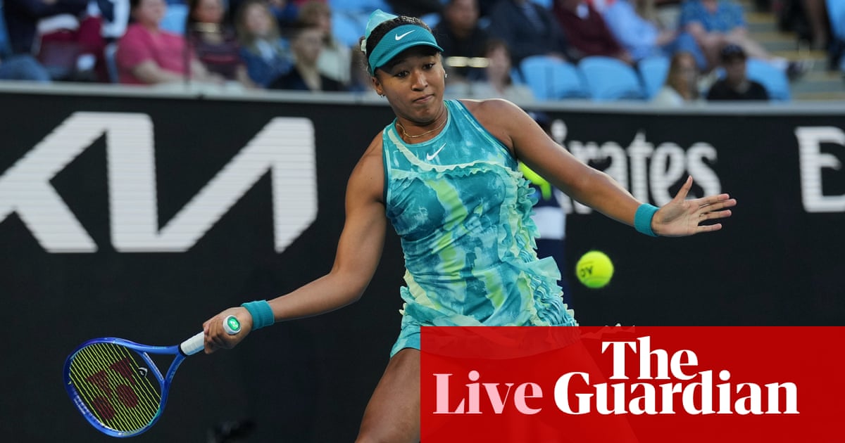 Australian Open 2026: Sinner, Osaka and Wawrinka in round two action – live