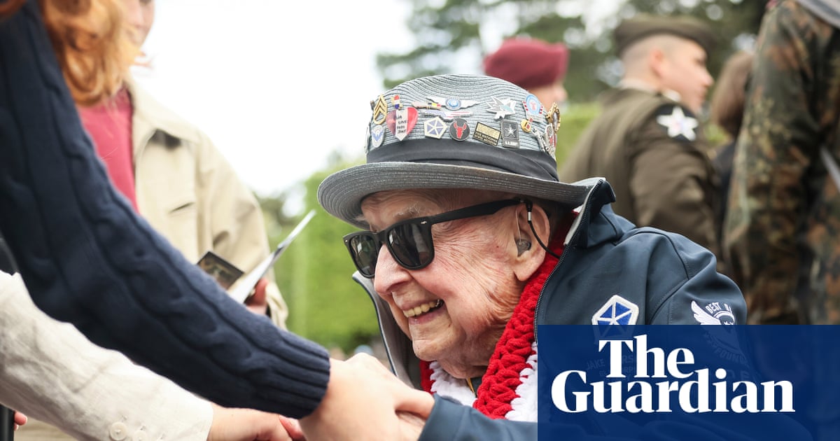 Papa Jake' Larson, D-day veteran and TikTok star, dies aged 102