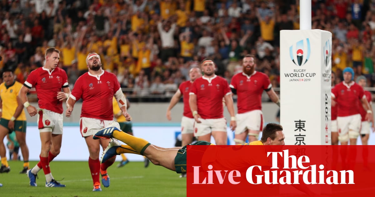 Australia v Wales: Rugby World Cup 2019 – live!