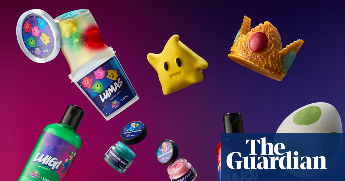 ‘I am trapped in a sweet-smelling cycle of video game-branded toiletries’: Lush’s Mario Galaxy range, reviewed