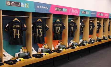 South Africa's black kit.