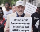 Ian McKellen joins march for LGBTQ+ equality in Commonwealth countries