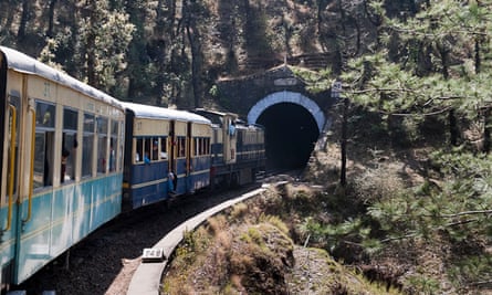 The Kalka to Shimla ‘toy train’ route.