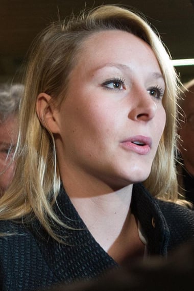 Marion Maréchal-Le Pen MP, granddaughter of Jean-Marie Le Pen.