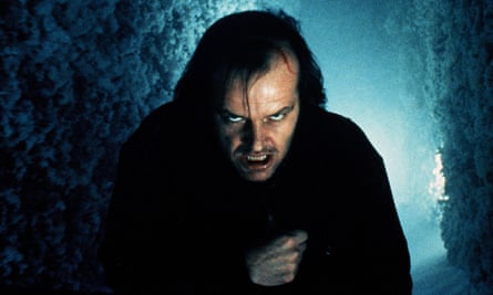 Jack Nicholson dans Shining.