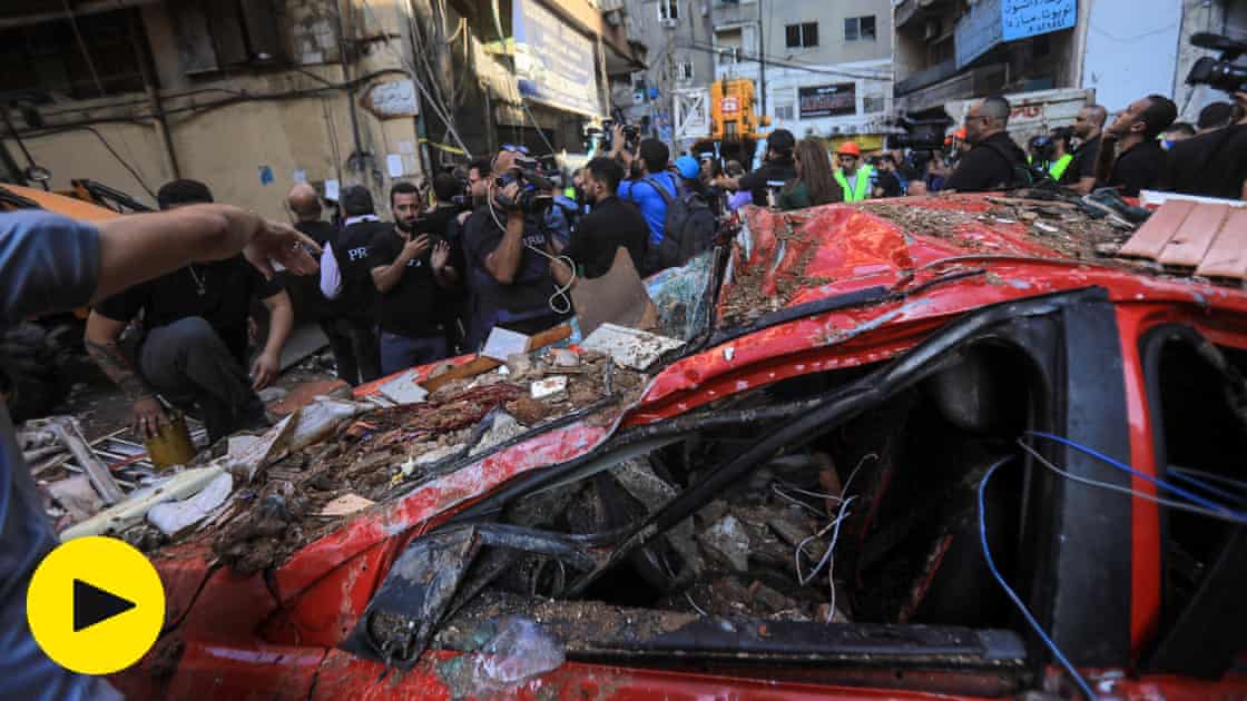 Israel says it killed Hezbollah leader in airstrike as cross-border attacks continue – video