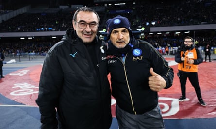Eternal rivals Lazio and Roma dreaming of the Champions League | Serie A 2 Maurizio Sarri and Luciano Spalletti