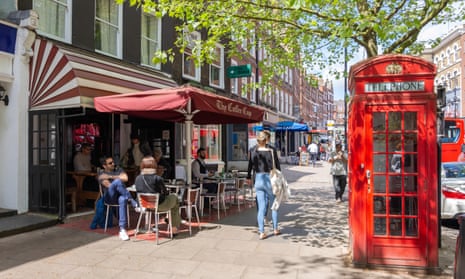 ‘Hampstead is full of highly educated people who don’t hold back’: a local gives her point of view, at the Coffee Cup cafe on Hampstead high street