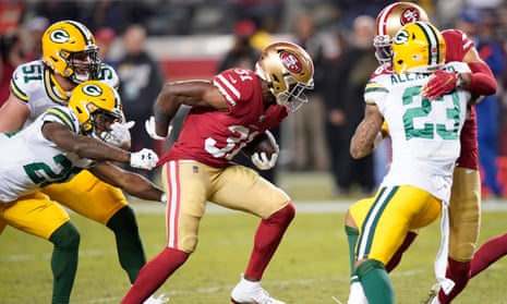 An NFL American football game between the Green Bay Packers and San Francisco 49ers.