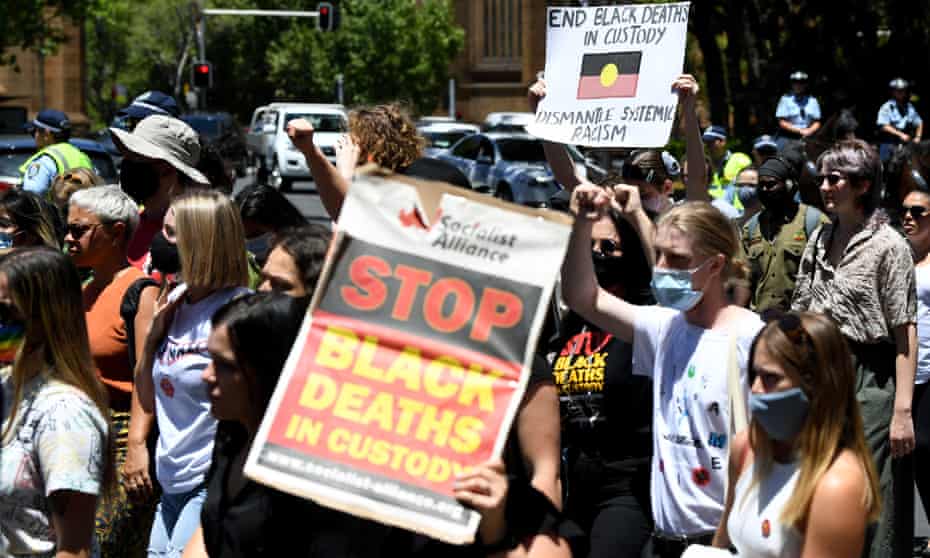 Protesting Indigenous deaths in custody