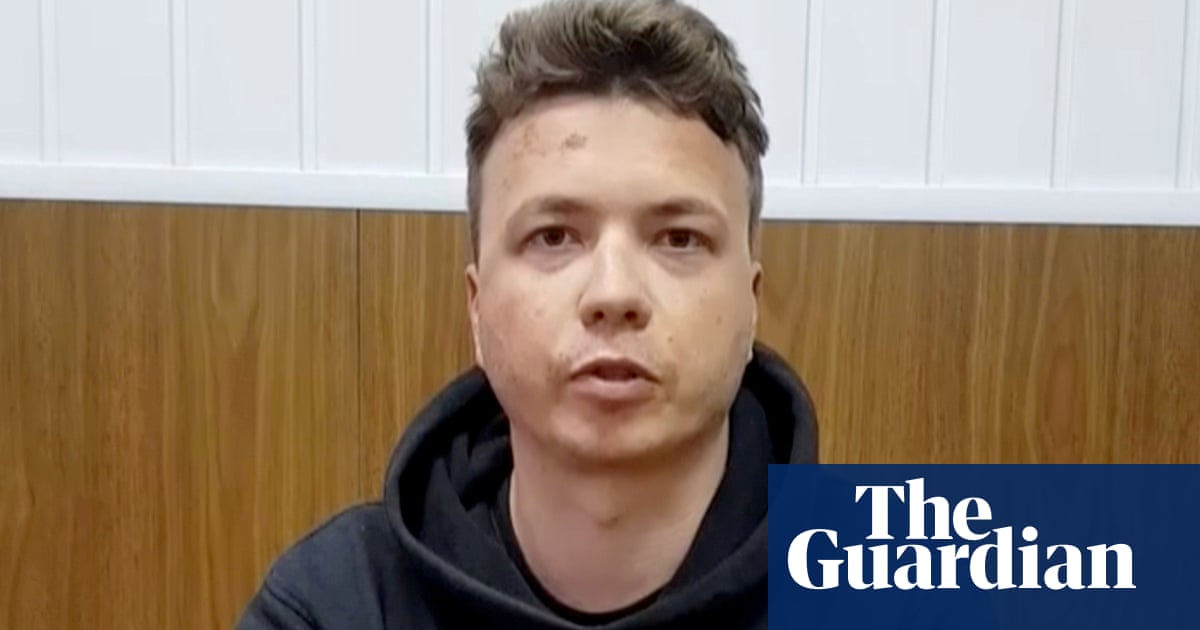 Belarus airs more footage of detained activist as family call it ‘hostage’ video