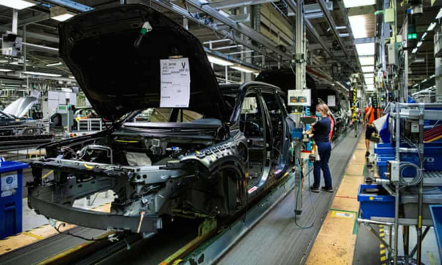 Shortages of microchips are denting car production.