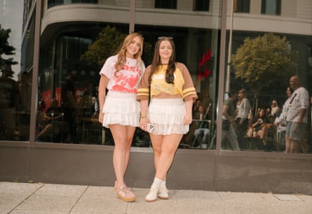 Lucy Barnett, left, and Ellie Thomas