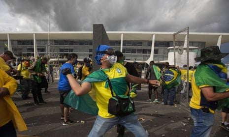Protesters in Brazil storm buildings