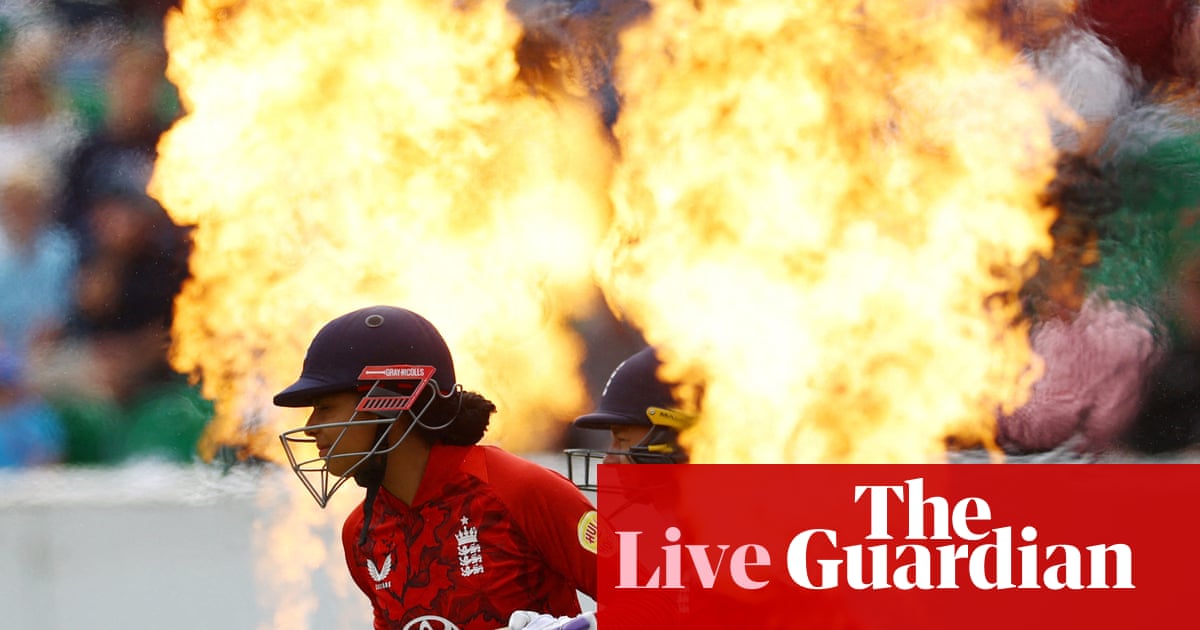 England v West Indies: first women's cricket one-day international live