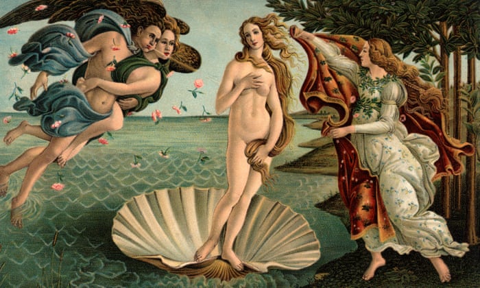Destination Venus How Botticelli Became A Brand Art And Design The Guardian