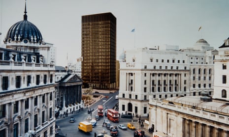 Mies van der Rohe’s Mansion House Square proposals for the site of No1 Poultry. 