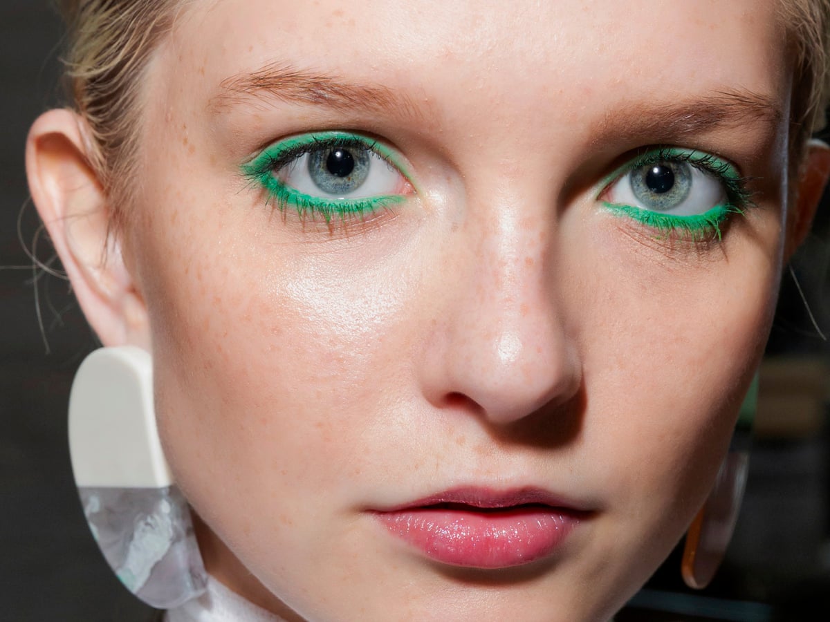 Adventures in eyeliner: give green a go | Beauty | The Guardian