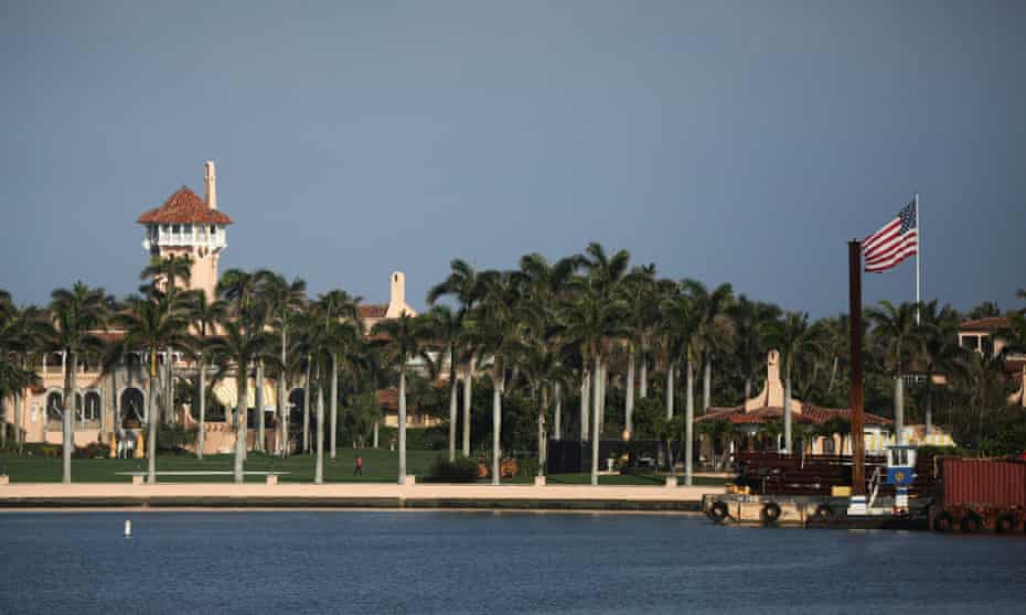 Donald Trump has not left his Mar-a-Lago resort in Palm Beach, Florida, since he flew there on the morning of Joe Biden’s inauguration as president.