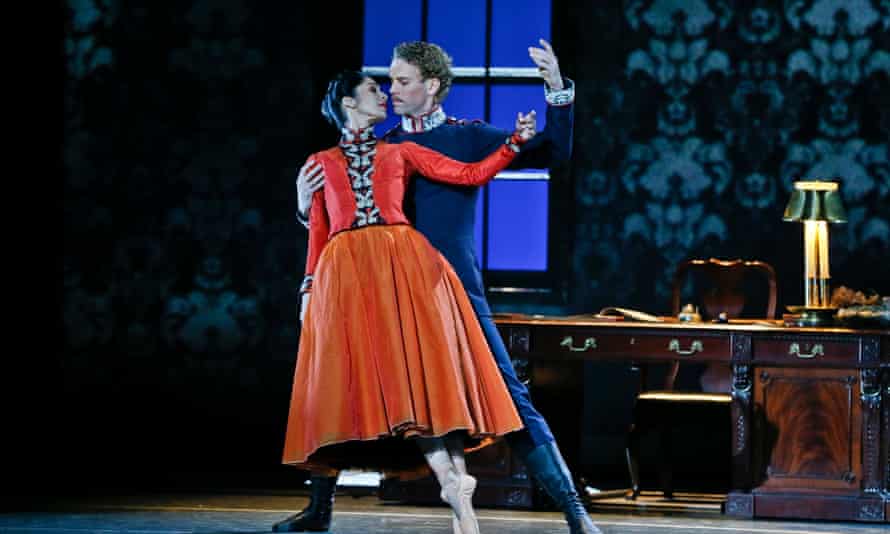 Dancers Robyn Hendricks and Adam Bull performing Anna Karenina
