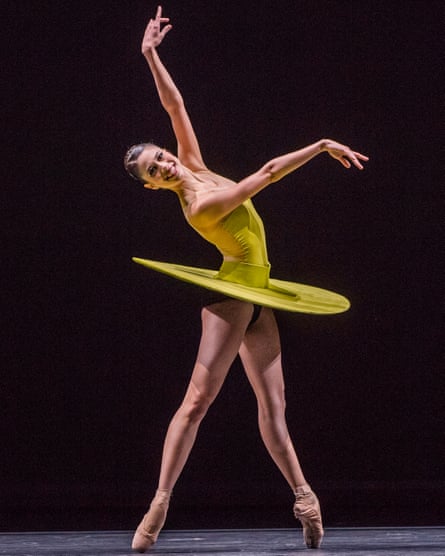 Beatriz Stix-Brunell in William Forsythe’s The Vertiginous Thrill of Exactitude for the Royal Ballet.