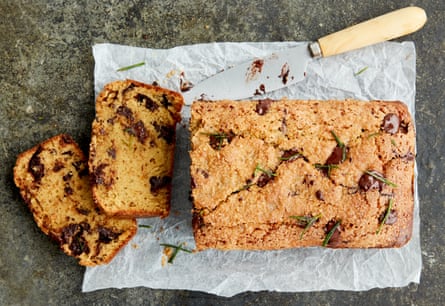 The golden crumb: Anna Jones’s chocolate, olive oil and rosemary loaf.