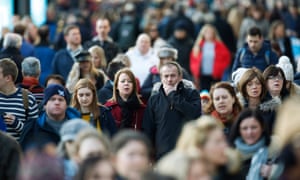 Shoppers on Edinburgh’s Princes Street.