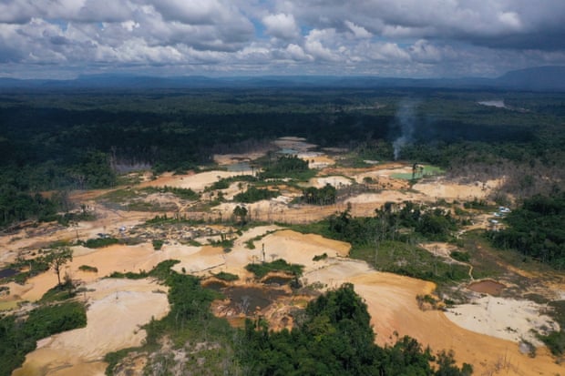 The mining causes deforestation as well as changes to water quality and river structure, say scientists.