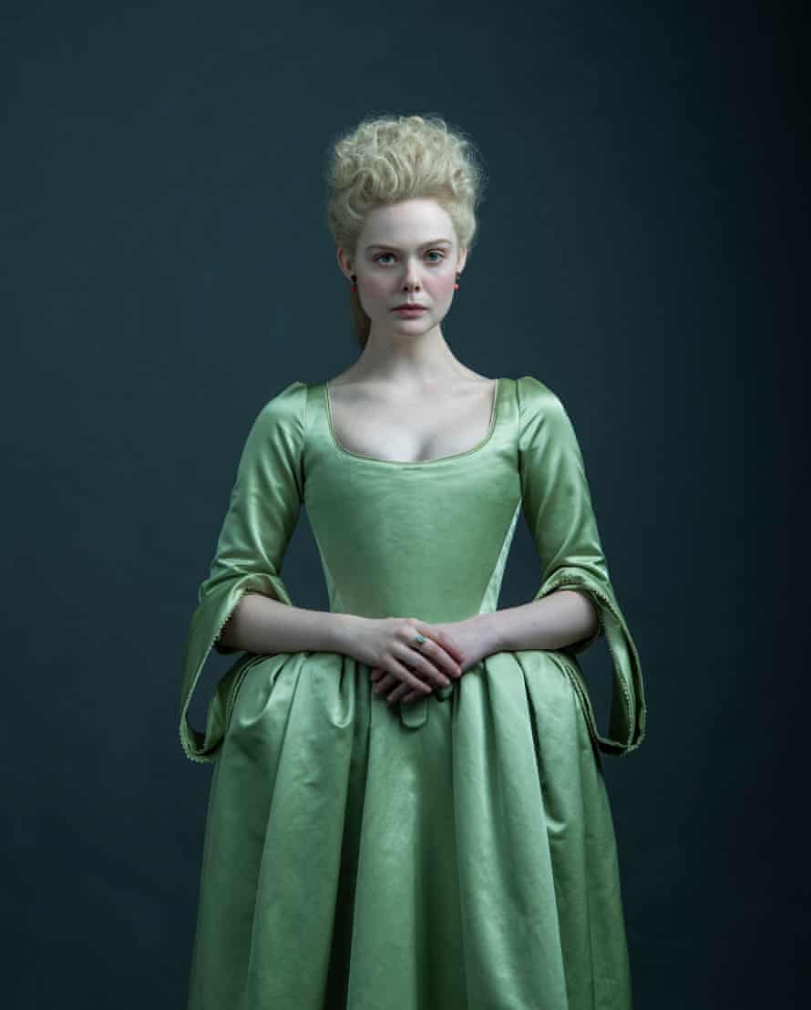 Elle Fanning as Catherine the Great.