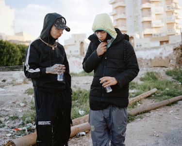 El Cero and Kidflako. Barrio Alto, Almería, Spain (2022) ‘I’m been inspired by the ways younger generations articulate themselves – through expressions, images and gestures that are increasingly global and attuned to the alienation of our times.’