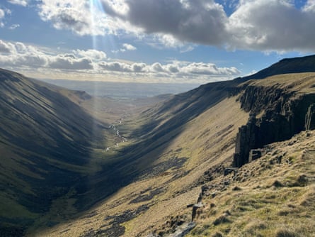 High Cup Nick was one of the early highlights of Phoebe Smith’s walk.
