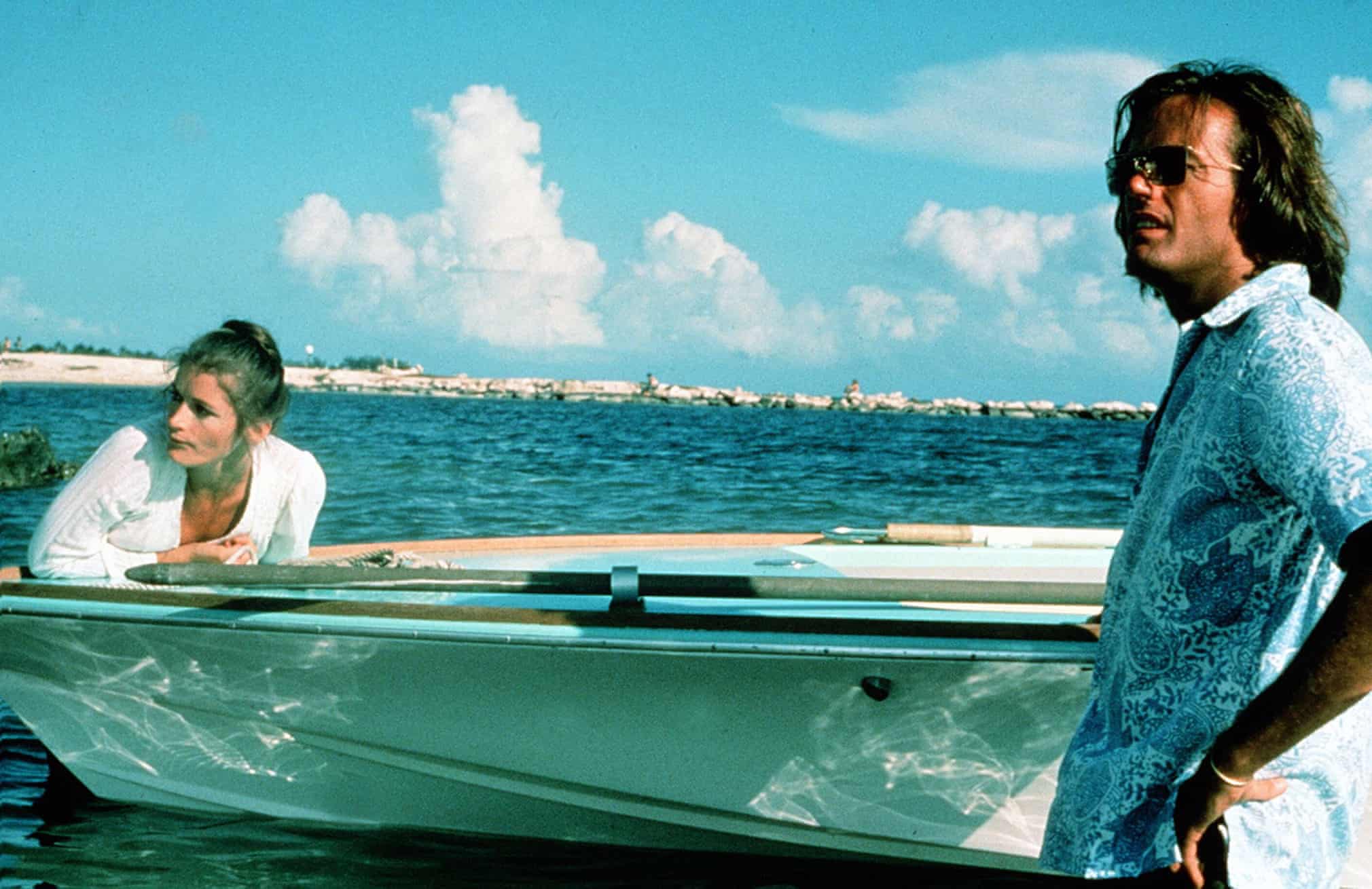 ‘92 In the Shade’ Film - 1975 - Skelton (Peter Fonda) and Miranda (Margot Kidder)