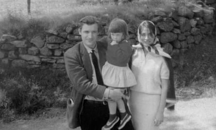 Ted Hughes and Assia Wevill with Hughes’ daughter Frieda.