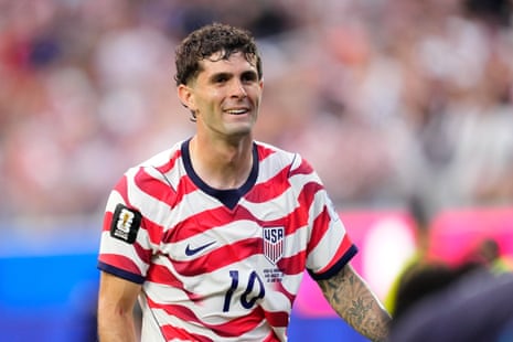 Christian Pulisic doesn't come out for the second half. Paraguay will be pleased.