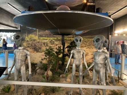 Inside the UFO museum in Roswell, New Mexico, on the eve of the release of a US government report.