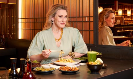 Grace Dent at Wagamama's in Westfield Stratford