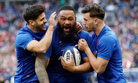 France run in five tries to beat Wales and take Six Nations to the wire