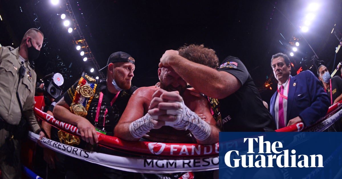 Tears of relief show how far Fury was pushed by Wilder in fight for the ages