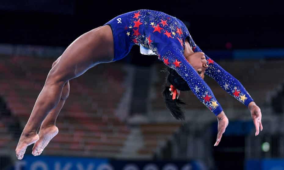Simone Biles withdrew from the all-around competition but later won a bronze medal on the balance beam