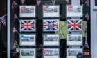 UK housing market ‘facing strengthening headwinds’ as prices fall again – business live