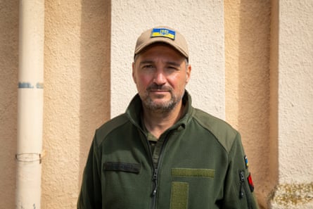 Andrii Konashavych, Ukraine’s acting military administrator, in Shevchenkove.