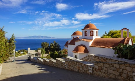 The Monastery of Agios Savvas on Kalymnos.