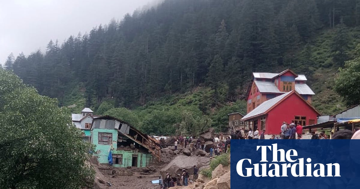 Sudden rainstorm in Indian Kashmir leaves 34 dead and more than 200 missing