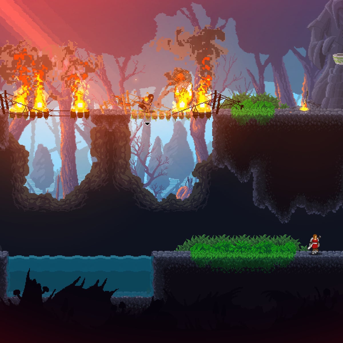 Wildfire Review Hide And Seek In A Medieval Village Of The Damned Strategy Games The Guardian