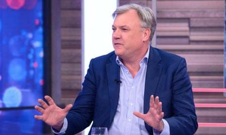 Ed Balls on television earlier this year. He has previously ruled out his own return to politics. 