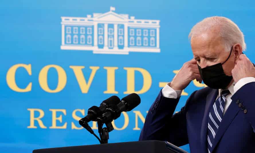 Joe Biden speaking at the White House