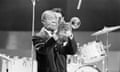 Louis Armstrong performing at the BBC in 1968.